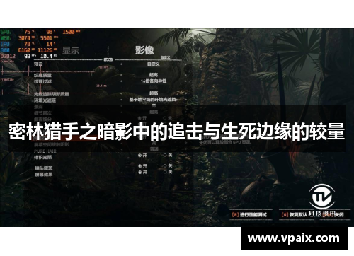 密林猎手之暗影中的追击与生死边缘的较量 密林猎手之暗影中的追击与生死边缘的较量